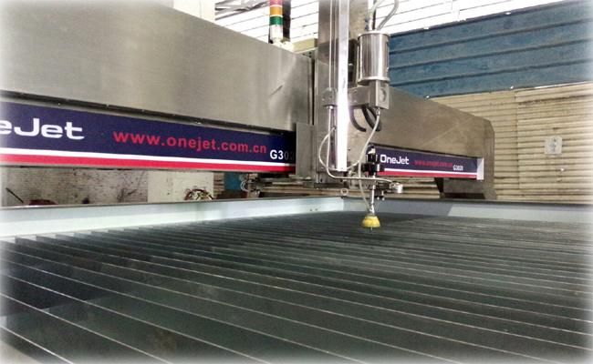 Cantilever Type Glass Cutting Machine Water-Jet Cutting Machine