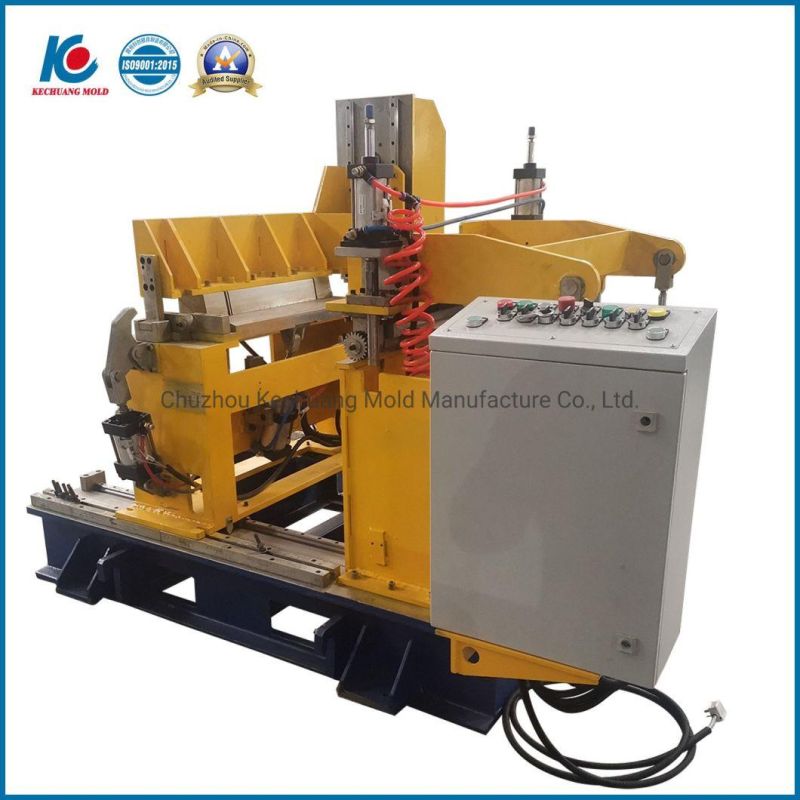 Pneumatic Folder for Refrigerator Bottom Panel with Zigzag