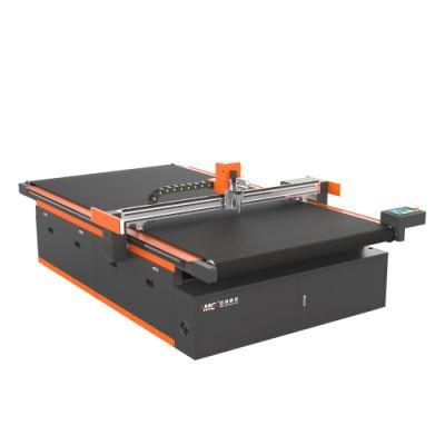 Monthly Deals 1625 Auto Feed CNC Vibrating Knife PVC Fabric Cutting Machine