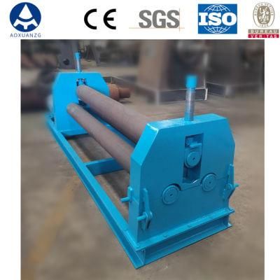 Mechanical Semi-Automatic Three Roller Steel Metal Plate Rolling Bending Machine