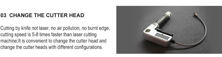 Blade CNC Multifunction Oscillating Knife Cutting Machine for Textile