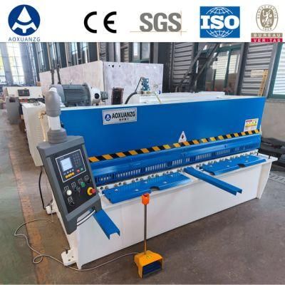 QC12y 4 mm 4X2500 Hydraulic Swing Beam Metal Sheet Shear Cutting Machine