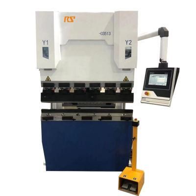 380V 4+1 Axis Offline Programming Software Hydraulic Synchronized CNC Press Brake