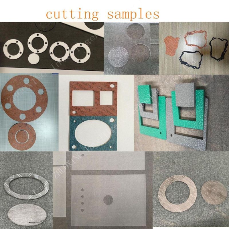 Jinan Factory Graphite Gasket Cutting Machine PTFE Gasket Cutting Machine