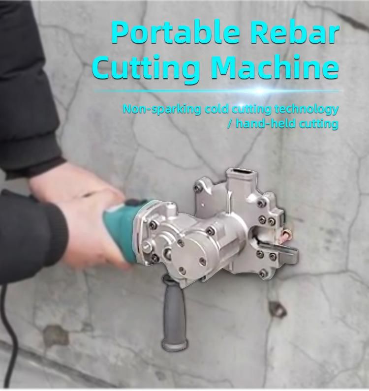 Odetools Portable Hydraulic Rebar Cutting Machine Tool Steel Bar Cutter