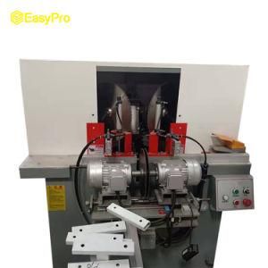 Cutting Machine for Aluminum Wooden Profile Corner/Corner Protector Angle Cutter Machine W/Double Saw Blades/Motors