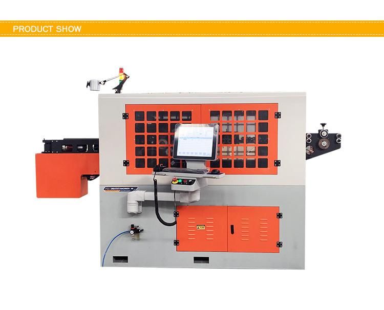 Horseshoe Steel Bar Wire Rod 3D CNC Wire Straightening Cutting and Bending Machine