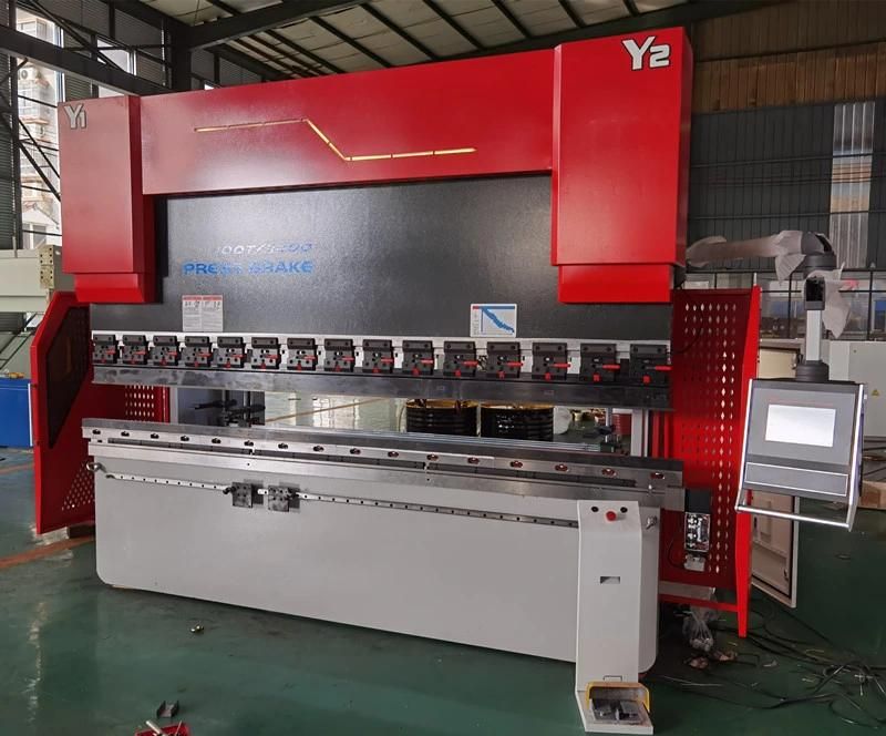 CNC Hydraulic Press Brake Wc67K-40t/2500 Steel Plate Bending Machine