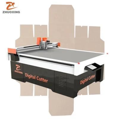 Disposable White Cardboard Food Box Cutting Machine Not Need Die 2516