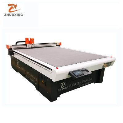 PU Leather Bag CNC Cutting Machine Flexible Shape Digital Cutter for Shoes Factory on Sale Flatbed Digital Cutter Price