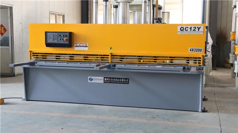 QC12Y 6*3200 Cutting plate machine hydraulic shearing machine price