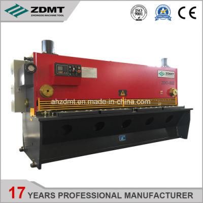 Automatic CNC Steel Sheet Metal Plate Hydraulic Shearing Shear Cutting Machine