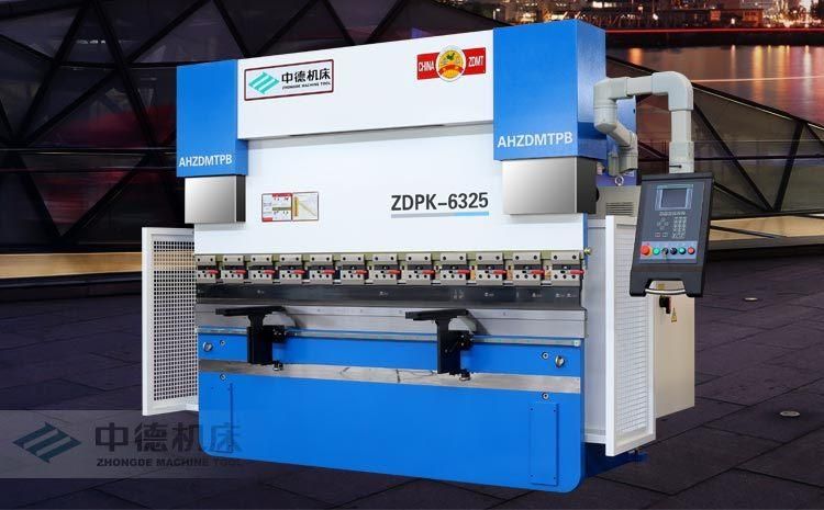 Wc67K-63/2500 E300 CNC Sheet Metal Hydraulic Press Brake with Angle Programming