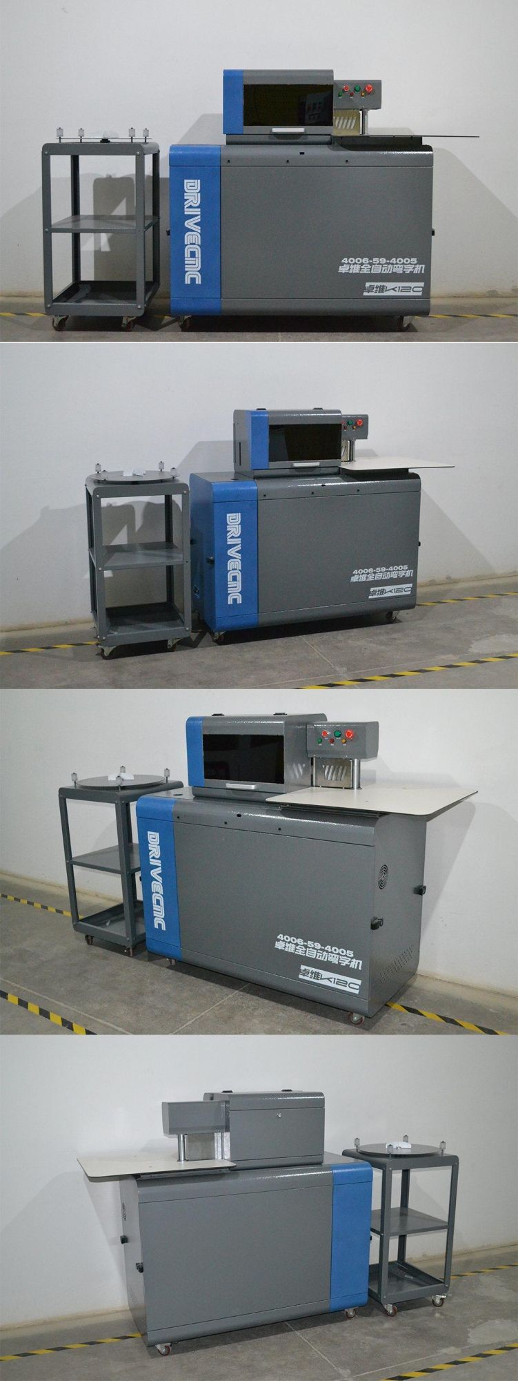 K120 Classicl Stainless Steel Letter Bending Machine