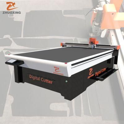 Textile Leather Cutting and Punching Machine with High Cutting Speed
