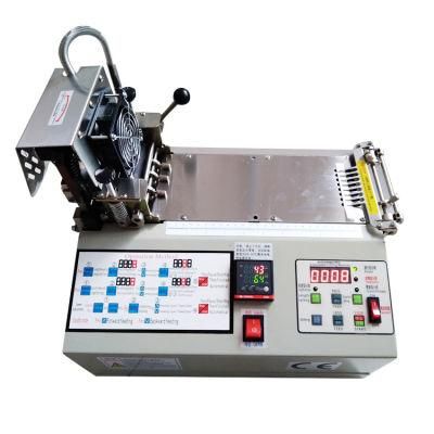 Automatic Hot Knife Blade Nylon Webbing Tape Ribbon Cutter Cutting Machine