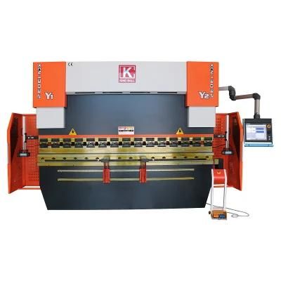 High Precision Iron Bending Machine 4m Electric Hydraulic Press Brake Delem Da66t Da69t 8 Axis for Sale