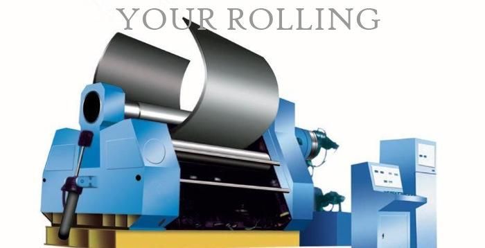 Stock High Quality Hydraulic 4 Roll Bending Machine PLC