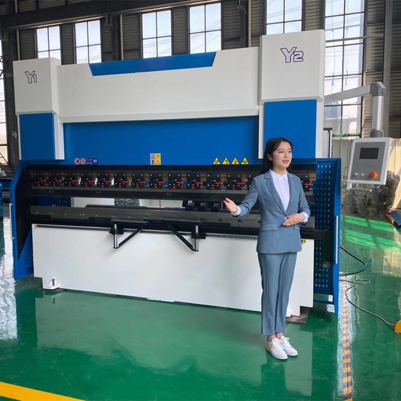 China Supplier Metal Sheet Bender Plate Bender Folding Machine with Cybtouch12 Controller