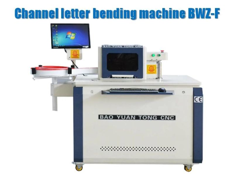 Auto Feeding Slotting Bending Stainless Steel Channel Letter Bending Machine