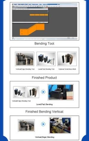 Metal Bending Hydraulic Busbar Processing Machine CNC-Bb