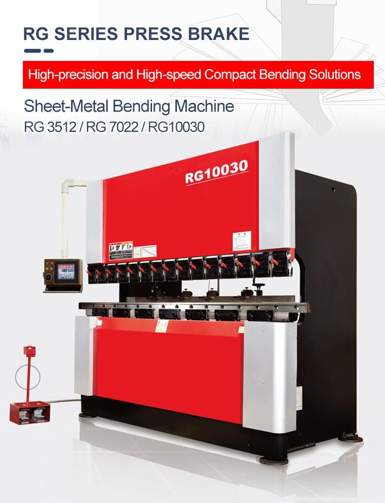 Stable Performance Angle Programming Mode Down Drive Bending Machine