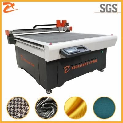 CNC Automatic Single Layer Fabric Cloth Cutting Machine 1313
