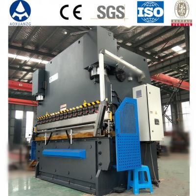 Wc67K-100t/3200 CNC Sheet Metal Hydraulic Press Brake with Angle Programming