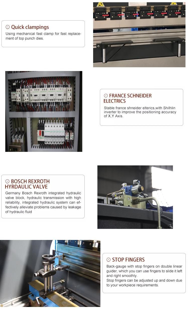 CNC Press Brake/CNC Hydraulic Press Brake/Sheet Metal Press Brake/Brake Machine
