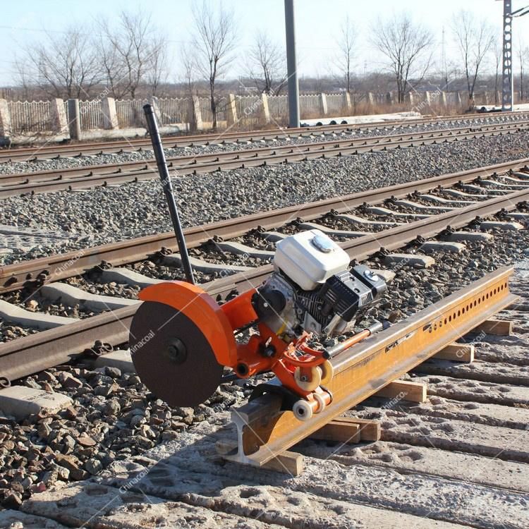 Internal Combustion Railroad Rail Cutter Portable Rails Saw for Sale