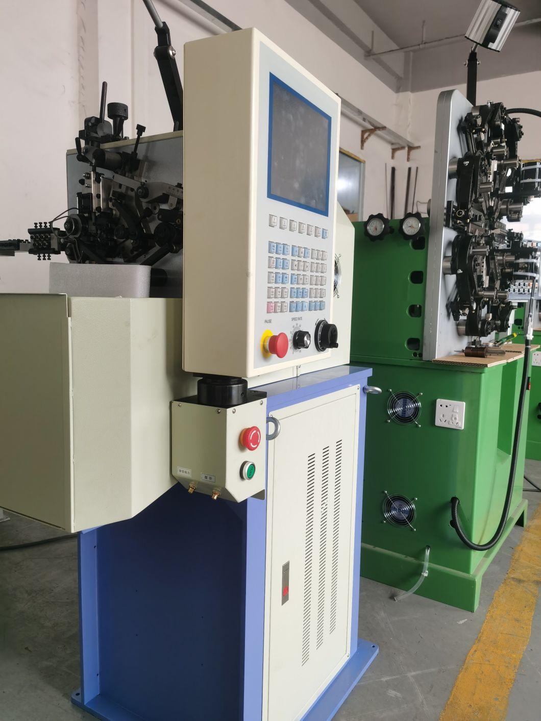 Hyd-208 Wire Former 0.15-0.8mm Auto Pressure Spring Coiling Machine