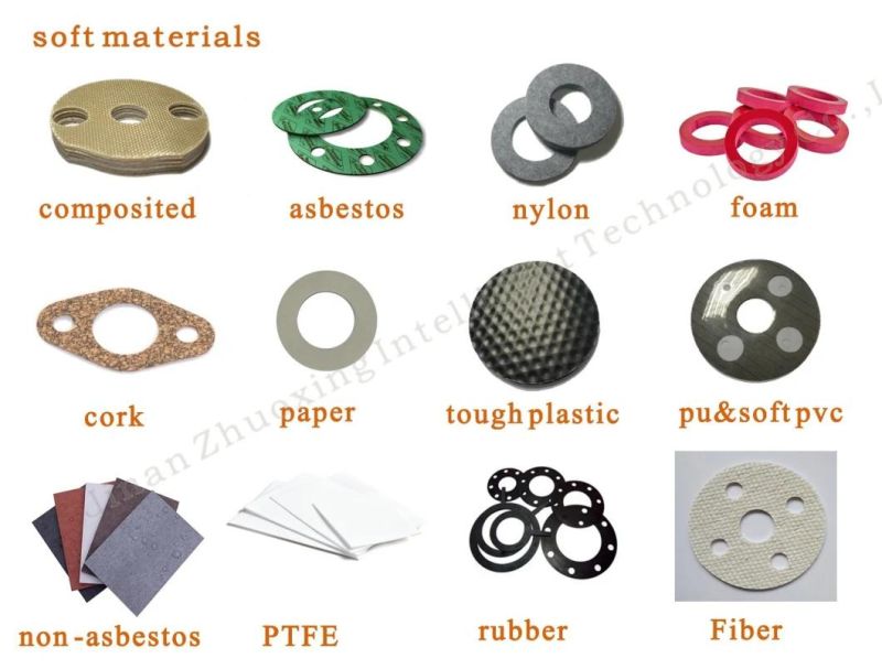 Gaskets Machinery Automatic Oscillating Knife Cutting Machine Flatbed Cutter Rubber Asbestos Non-Asbestos PTFE Paper Graphite Cork