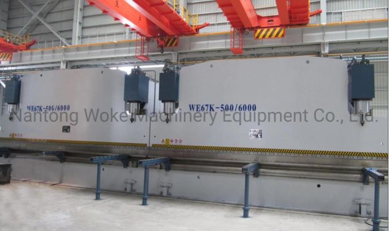 Strength Factory Manufacturer of Light Pole CNC Tandem Press Brake 250tons