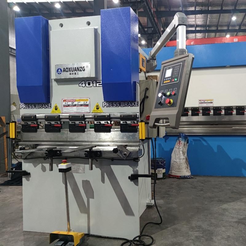 New Designed Wc67y Series CNC Hydraulic 40t/2500mm Press Brake with E21 System