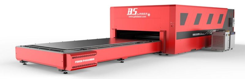Quick Delivery 4020 Enclosed Fiber Laser Cutting Machine with Exchange Pallet