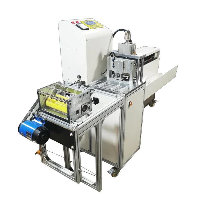 Computer Intelligent Drawing Elastic Webbing Storage and Cutting Machine