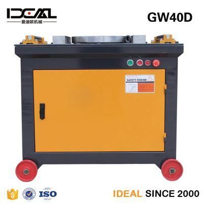 40mm Round Bar Bending Machine 32mm Reinforced Rebar Bender