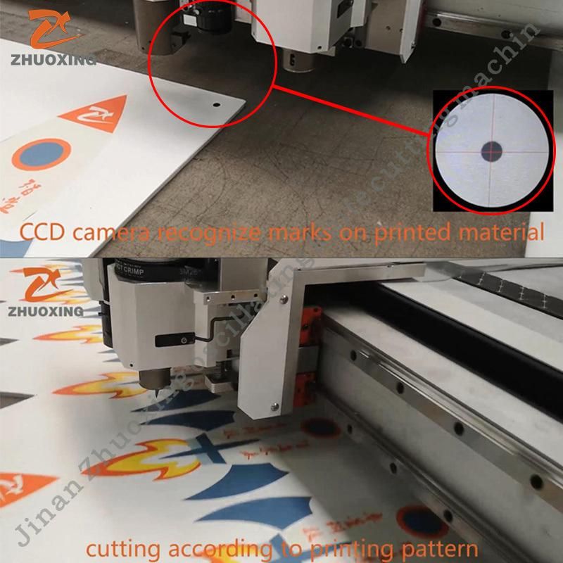 Zhuoxing Kt Board Digital Cutter Oscillating Knife Cutting Machine