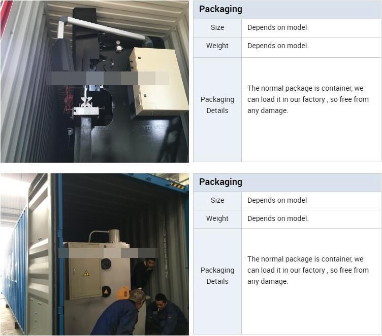 63t 80t 100t Sheet Metal CNC Hydraulic Press Brake Machine