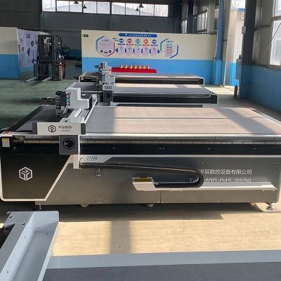 Dress/Bed Clothes Cotton/Oxford Cloth / Oxford Bag Digital Cutter Oscillating Knife Cutting Supplier