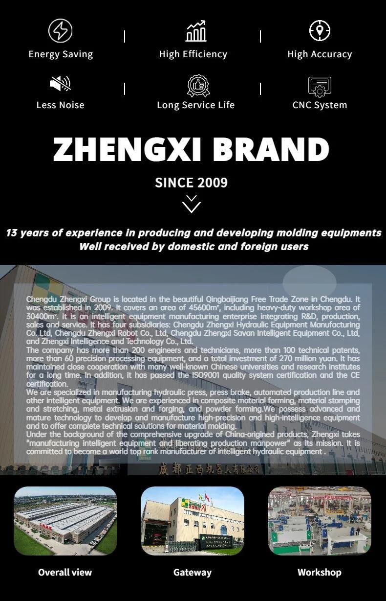 Zhengxi Hot Sale Hb Series 220t/3200 Plate Hydraulic Bending Machine
