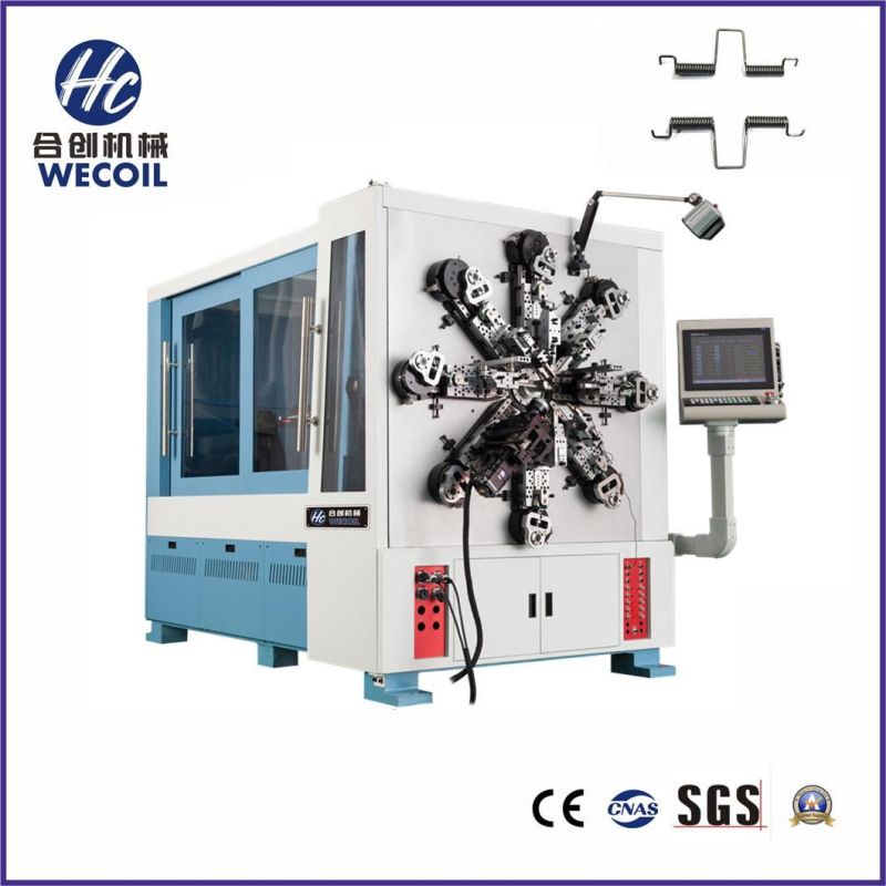 Wecoil-HCT-1245WZ 12-16 axis cnc PREDATOR TRAPS spring making machine