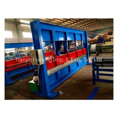 4m 6m Manual Hydraulic Steel Aluminum Sheet Bending Machine