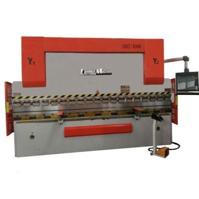 Automatic Servo Electric We67K 125t/3200 6+1 Axis CNC Press Brake