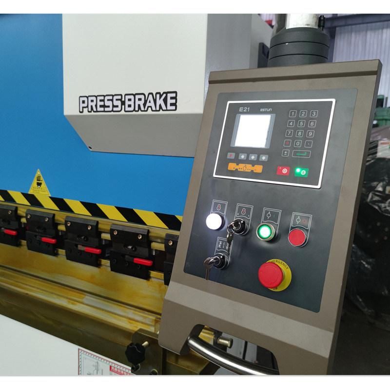 Aoxuan Brand 125tons Hydraulic Press Brake, 2.5 Meter Bending Machine with Safety Fence