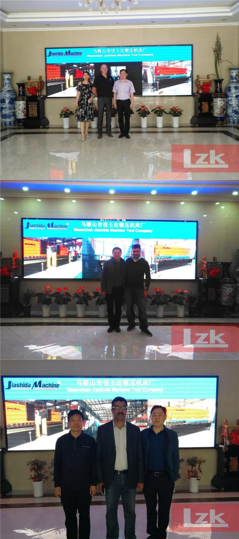 Lzk Electrical 130ton Brake Press CNC From China