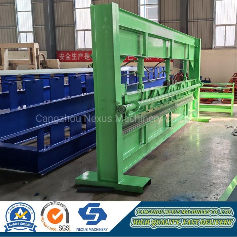 4m/6m Hydraulic Bending Machine for Ibr Ridges Gutter