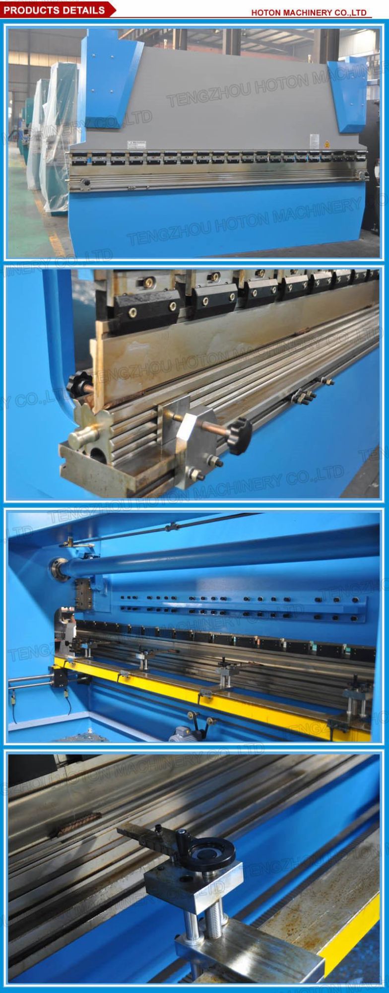 Press Brake WC67K Series Stainless Steel Metal Steel Plate Bending Machine