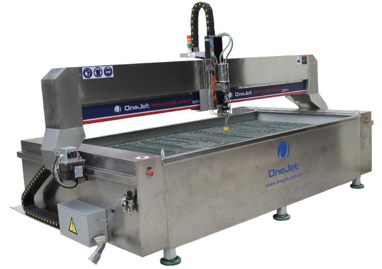 Waterjet Cutting Machine with Intensifier Pump for Marble, Granite, Slab, Ceramic, Metal Sheet Cutting