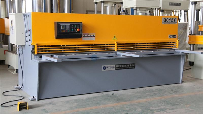 QC12Y 6*3200 Cutting plate machine hydraulic shearing machine price